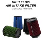 RIAYOOE 3-4" Cold Air Intake Filter for Racing Cars - Red - Image 9