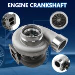 INGKAN GT45 Twin-Scroll Turbocharger for 4.0L-6.0L Racing Upgrade - Image 4