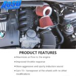Aosuracing Cold Air Intake Kit for BMW N54 135i 335i 535i - Image 3