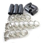 MooSun 2" Turbo Intercooler Pipe Kit with Hoses & Clamps - Image 5