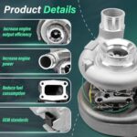 Turbocharger Assembly Kit with Actuator for 2013-2018 Dodge Ram 2500/3500 6.7L Diesel - Image 4