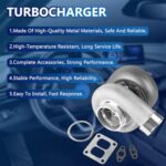 INGKAN GT45 Twin-Scroll Turbocharger for 4.0L-6.0L Racing Upgrade - Image 5