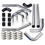 MooSun 2" Turbo Intercooler Pipe Kit with Hoses & Clamps - Image 2