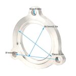 3in Turbo Downpipe Flange for Inline Cylinder - Durable Steel Fit - Image 4